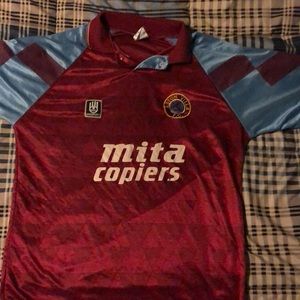 Vintage Aston Villa FC Soccer Jersey